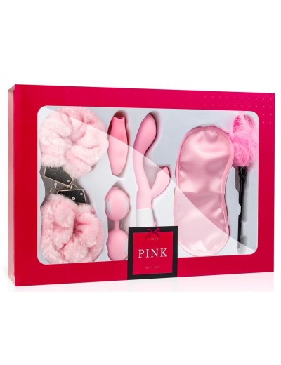 Эротический набор I Love Pink Gift Box из 6 предметов