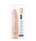 Телесный вибратор-реалистик с шипиками в основании Mr. Skin Cock Vibe 4 - 20,3 см.