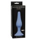 Синяя анальная пробка Slim Anal Plug XL - 15,5 см.