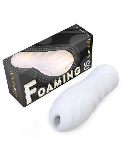 Белый мастурбатор Foaming Eve Dolls