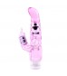 Розовый вибратор-кролик My Dual Pleasure - 21 см.
