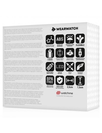 Зеленое виброяйцо с пультом-часами Wearwatch Egg Wireless Watchme