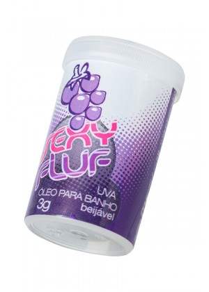 Масло для ванны и массажа SEXY FLUF с ароматом винограда - 2 капсулы (3 гр.)