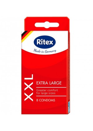 Презервативы увеличенного размера RITEX XXL - 8 шт.