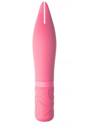 Розовый мини-вибратор BonBon’s Powerful Spear - 15,2 см.