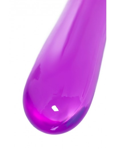 Фиолетовый двусторонний фаллоимитатор Frica - 23 см.