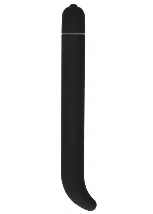 Черный компактный вибростимулятор G-Spot Vibrator - 16 см.
