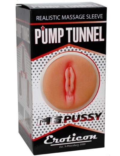 Прозрачная насадка-вагина для помпы PUMP TUNNEL M6 PUSSY