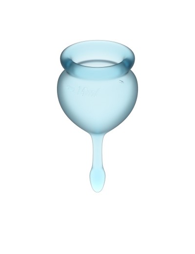 Набор голубых менструальных чаш Feel good Menstrual Cup