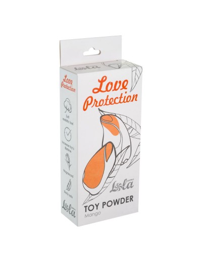 Пудра для игрушек Love Protection с ароматом манго - 30 гр.
