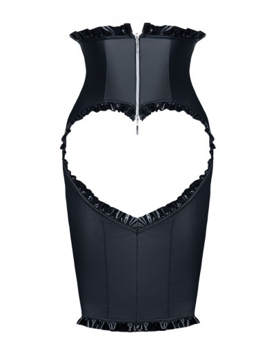 Платье Ingrid с открытой грудью и вырезом-сердцем на попке