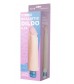 Телесный вибромассажёр Vibro Realistic Cock Dildo - 19 см.