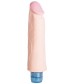 Телесный вибромассажёр Vibro Realistic Cock Dildo - 19 см.