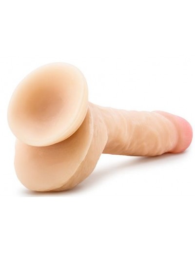 Телесный фаллоимитатор 9 Inch Sensa Feel Dildo - 22,8 см.