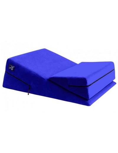 Синяя подушка для секса из двух частей Liberator Wedge/Ramp Combo