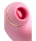Нежно-розовый многофункциональный стимулятор клитора Juna - 15 см.