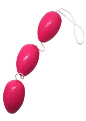 Розовые анально-вагинальные шарики