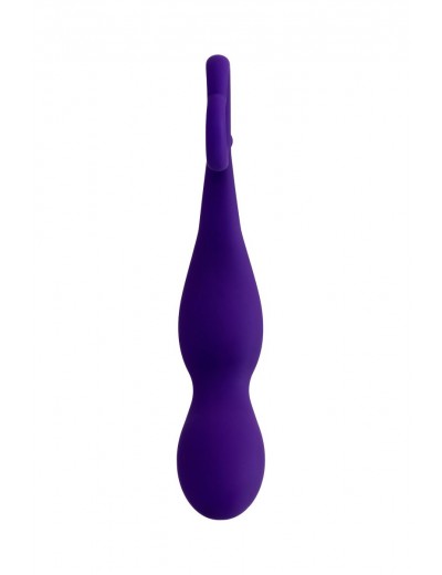 Фиолетовый анальный стимулятор Wlap - 16 см.