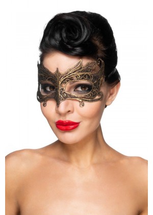 Золотистая карнавальная маска  Наос 