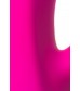 Розовый вибратор Nalone Rhythm с клиторальным стимулятором - 21,6 см.