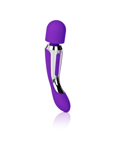 Фиолетовый вибромассажер Body Wand Massager - 22,25 см.