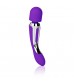 Фиолетовый вибромассажер Body Wand Massager - 22,25 см.