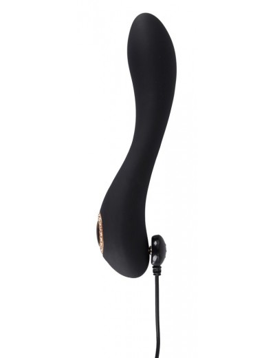 Черный элегантный вибратор Cleopatra G-Spot Vibrator - 19,7 см.