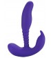Фиолетовый стимулятор простаты Anal Pleasure Dual Vibrating Prostate Stimulator - 13,5 см.