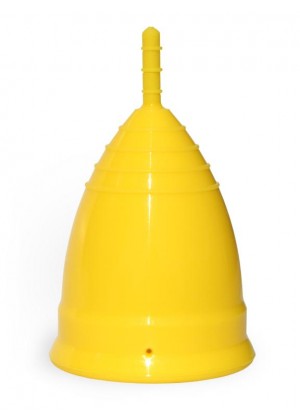 Желтая менструальная чаша OneCUP Classic - размер L