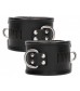 Черные поножи Restraint Ankle Cuff With Padlock