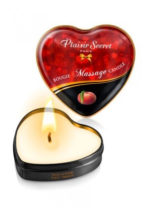Массажная свеча с ароматом персика Bougie Massage Candle - 35 мл.