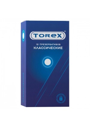 Гладкие презервативы Torex  Классические  - 12 шт.