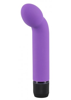 Фиолетовый вибростимулятор унисекс G+P Spot Lover - 16 см.