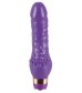 Фиолетовый вибратор Minivibrator с шипиками - 16 см.