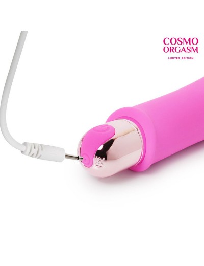 Розовый мини-вибратор для стимуляции эрогенных зон - 15,5 см.
