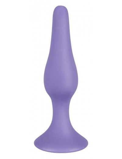 Малый фиолетовый анальный стимулятор Los Analos - 10,5 см.