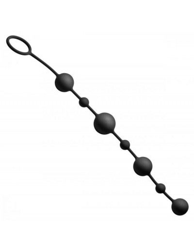 Анальная цепочка Linger Graduated Anal Beads - 35 см.