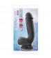 Черный фаллоимитатор Bold Pound 8.5 Inch Dildo - 21,6 см.