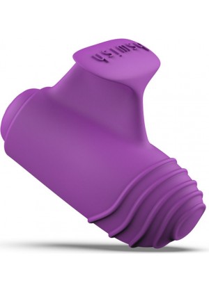 Фиолетовый вибростимулятор на пальчик Bteased Basic Finger Vibrator