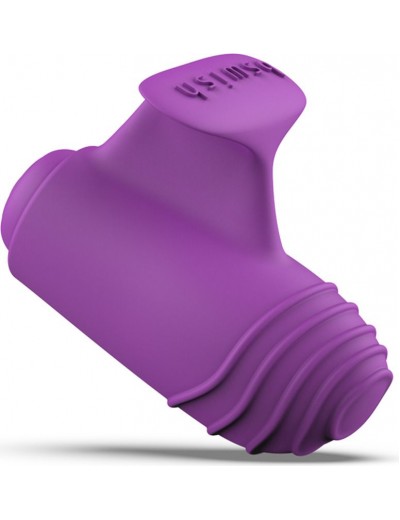 Фиолетовый вибростимулятор на пальчик Bteased Basic Finger Vibrator
