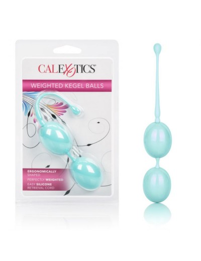 Зелёные вагинальные шарики Weighted Kegel Balls