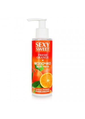 Молочко для тела с феромонами и ароматом апельсина Sexy Sweet Fresh Orange - 150 гр.