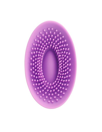 Фиолетовая вакумная помпа для клитора Naughty Kiss