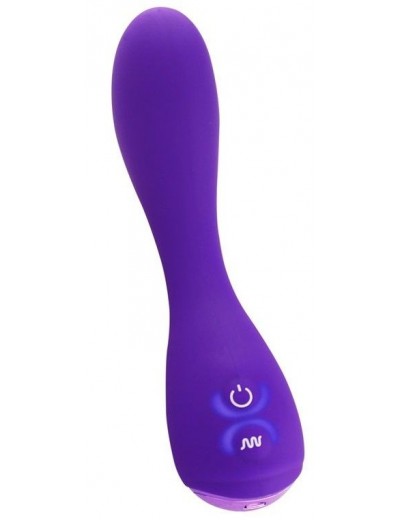 Фиолетовый вибратор Perfect G-Spot - 16,2 см.