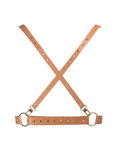 Коричневая портупея MAZE X HARNESS BROWN