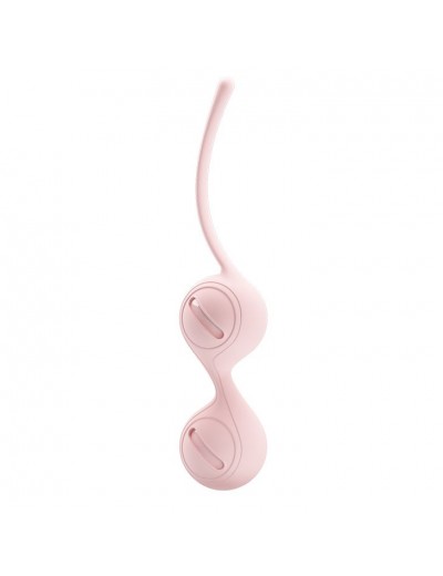 Нежно-розовые вагинальные шарики на сцепке Kegel Tighten Up I