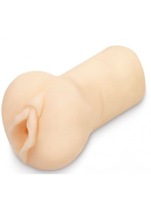 Нежный телесный реалистичный мастурбатор-вагина
