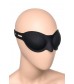Черная плотная силиконовая маска