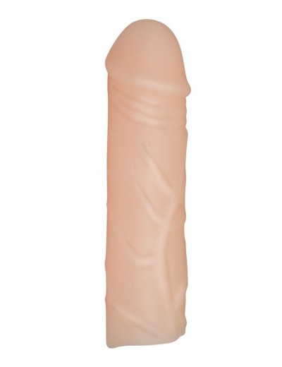 Телесная насадка на пенис Nature Skin - 15,5 см.