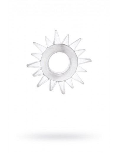 Прозрачное гелевое эрекционное кольцо-солнце